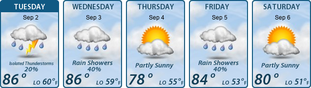5-Day Forecast