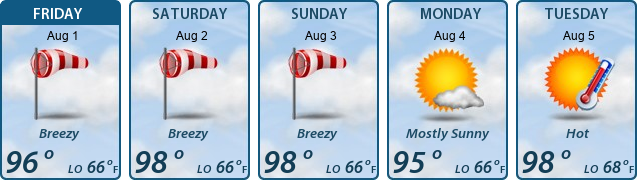 5-Day Forecast