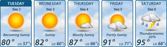 5-Day Forecast