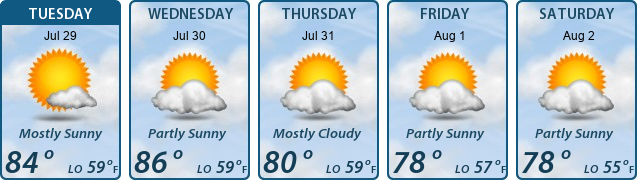 5-Day Forecast