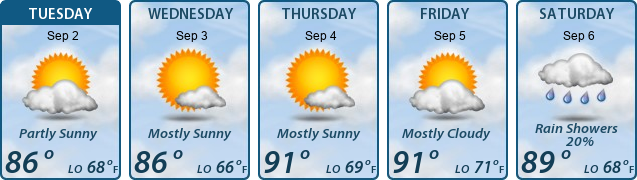 5-Day Forecast