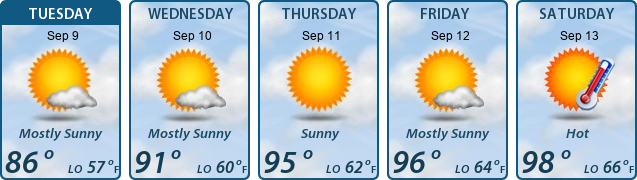5-Day Forecast