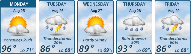 5-Day Forecast