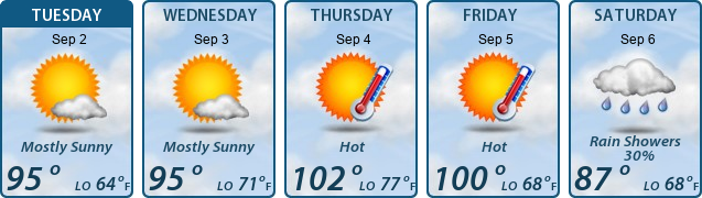 5-Day Forecast