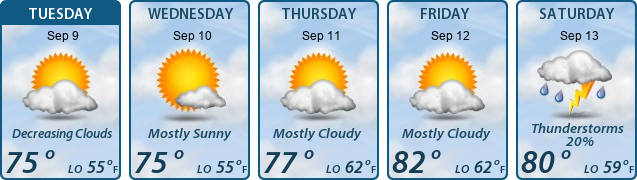 5-Day Forecast