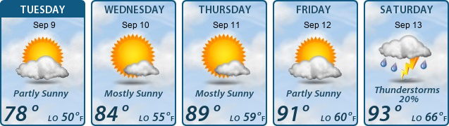 5-Day Forecast