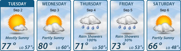 5-Day Forecast
