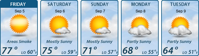 5-Day Forecast