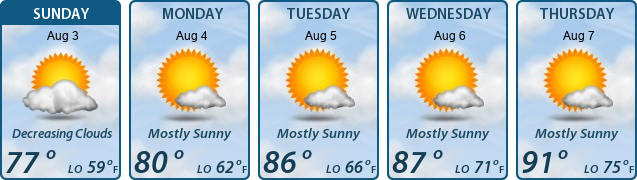 5-Day Forecast