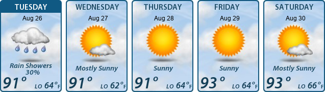 5-Day Forecast